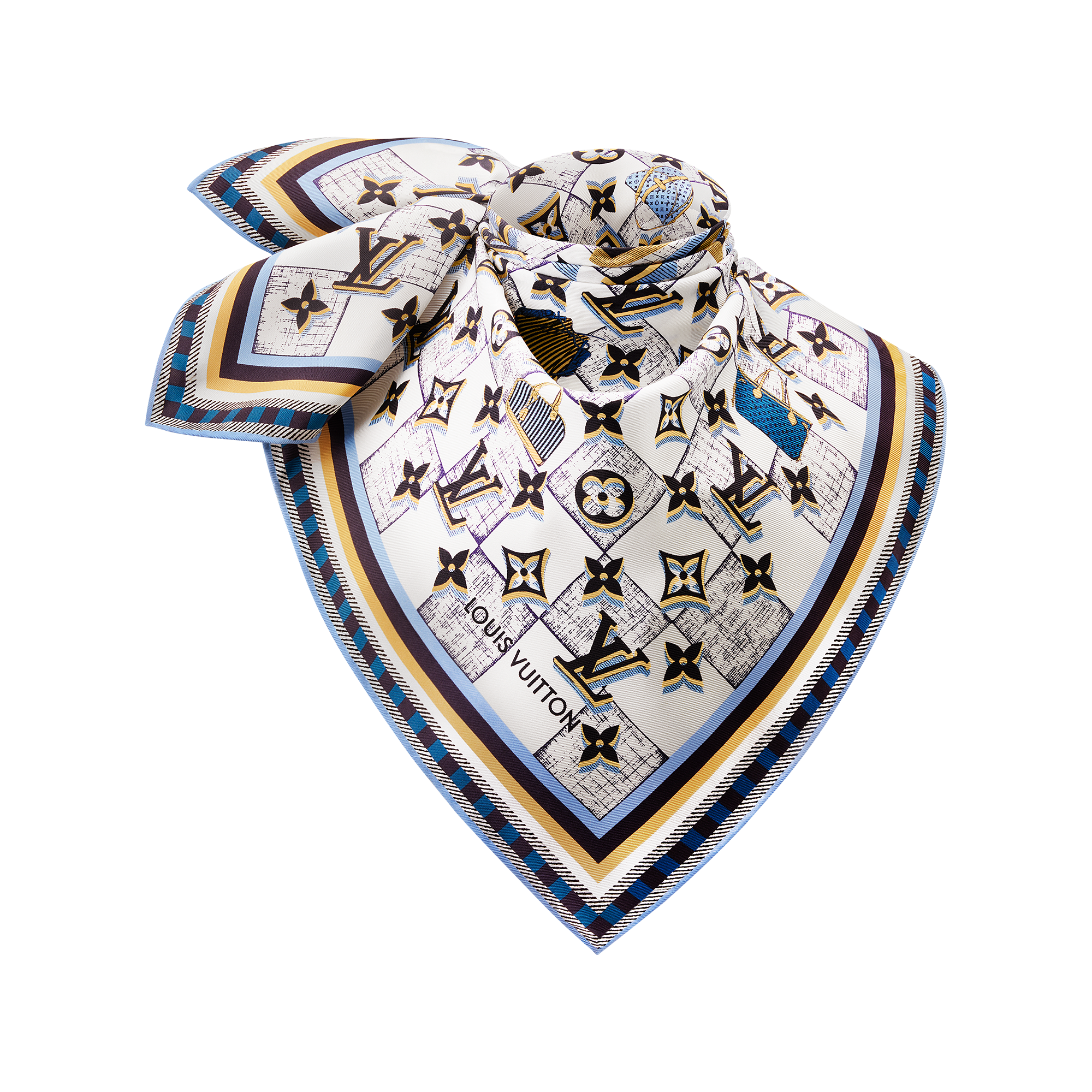 美品♡ ルイヴィトン　 カレ・ア・ラ・フォリスカーフシルク　カレ70 スカーフ ウィメンズ シルクスカーフ&バンドー - カレ70｜ルイ・ヴィトン 公式サイト